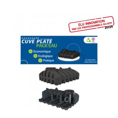 Cuve plate Pack'Eau